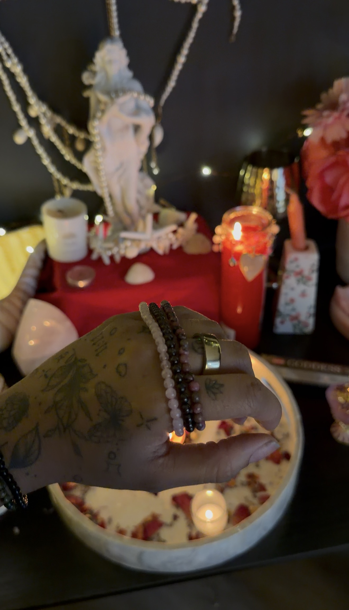 Cherished Love & Self-Love Crystal Bracelet Set