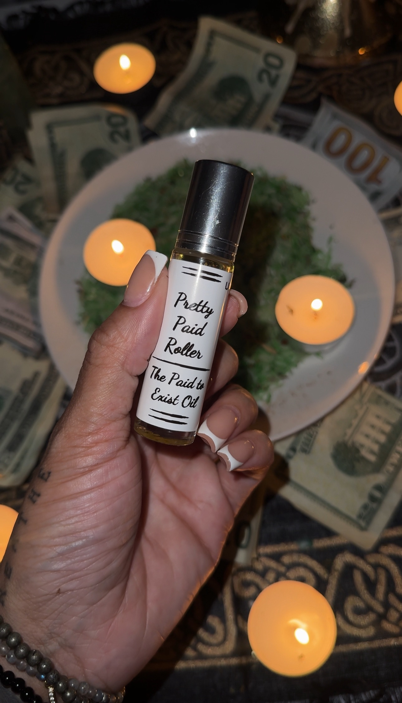 Pretty Paid Roller — The Paid to Exist Oil + Nighttime Subliminal