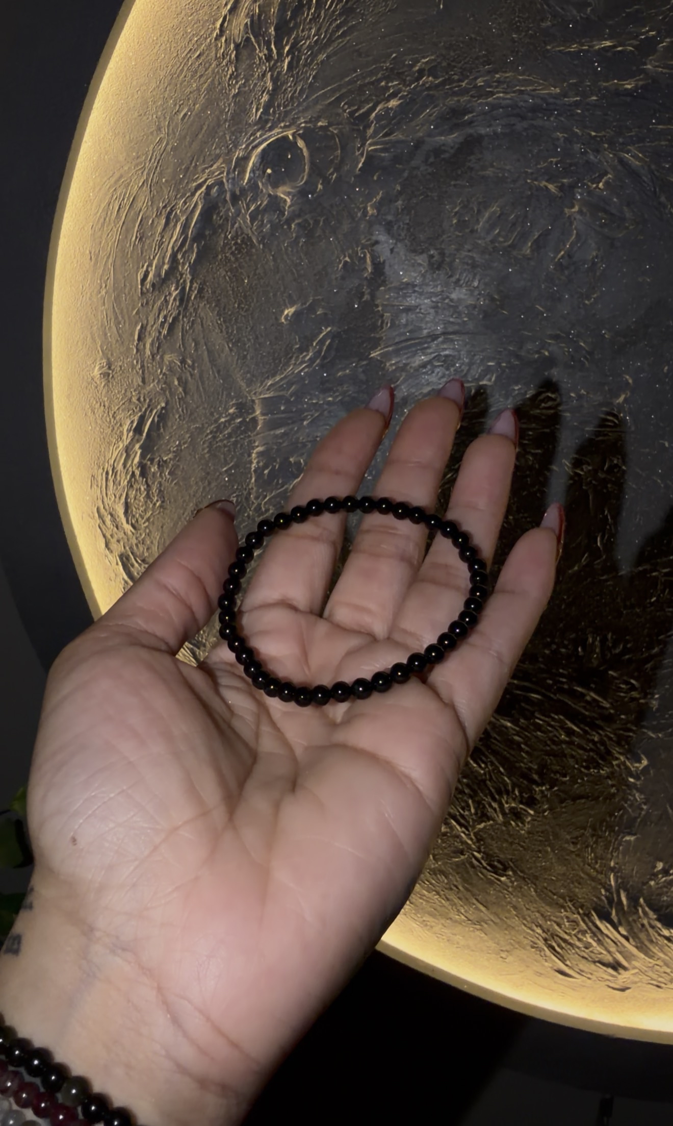 Black Tourmaline Crystal Bracelet