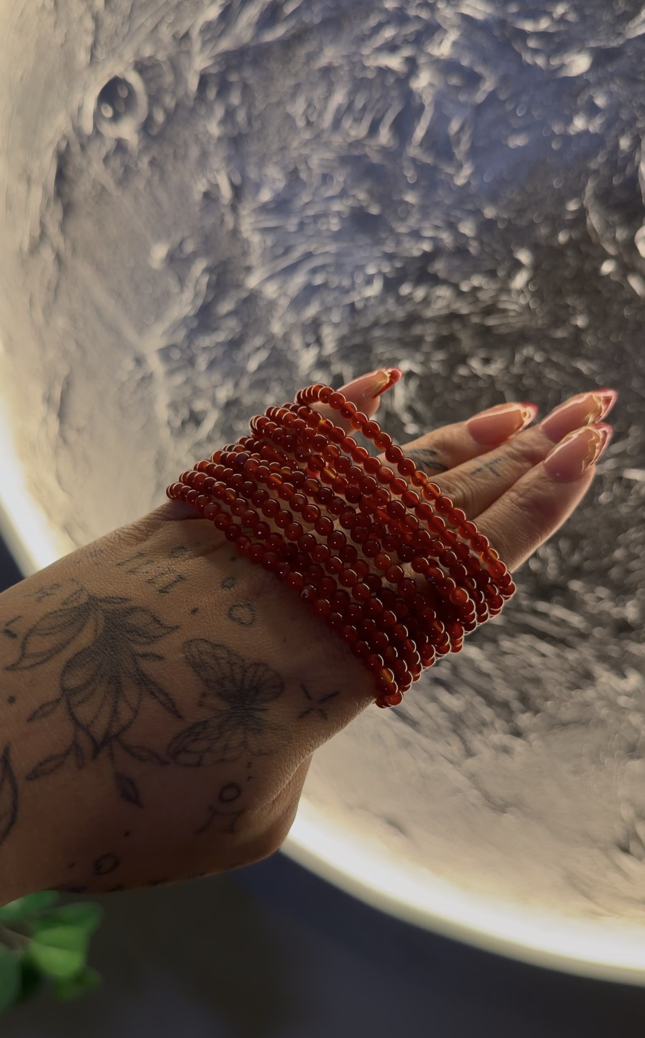 Carnelian Crystal Bracelet