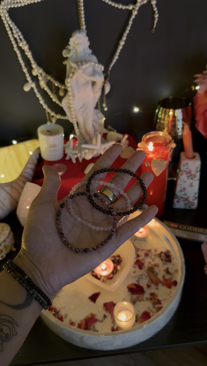 Cherished Love & Self-Love Crystal Bracelet Set