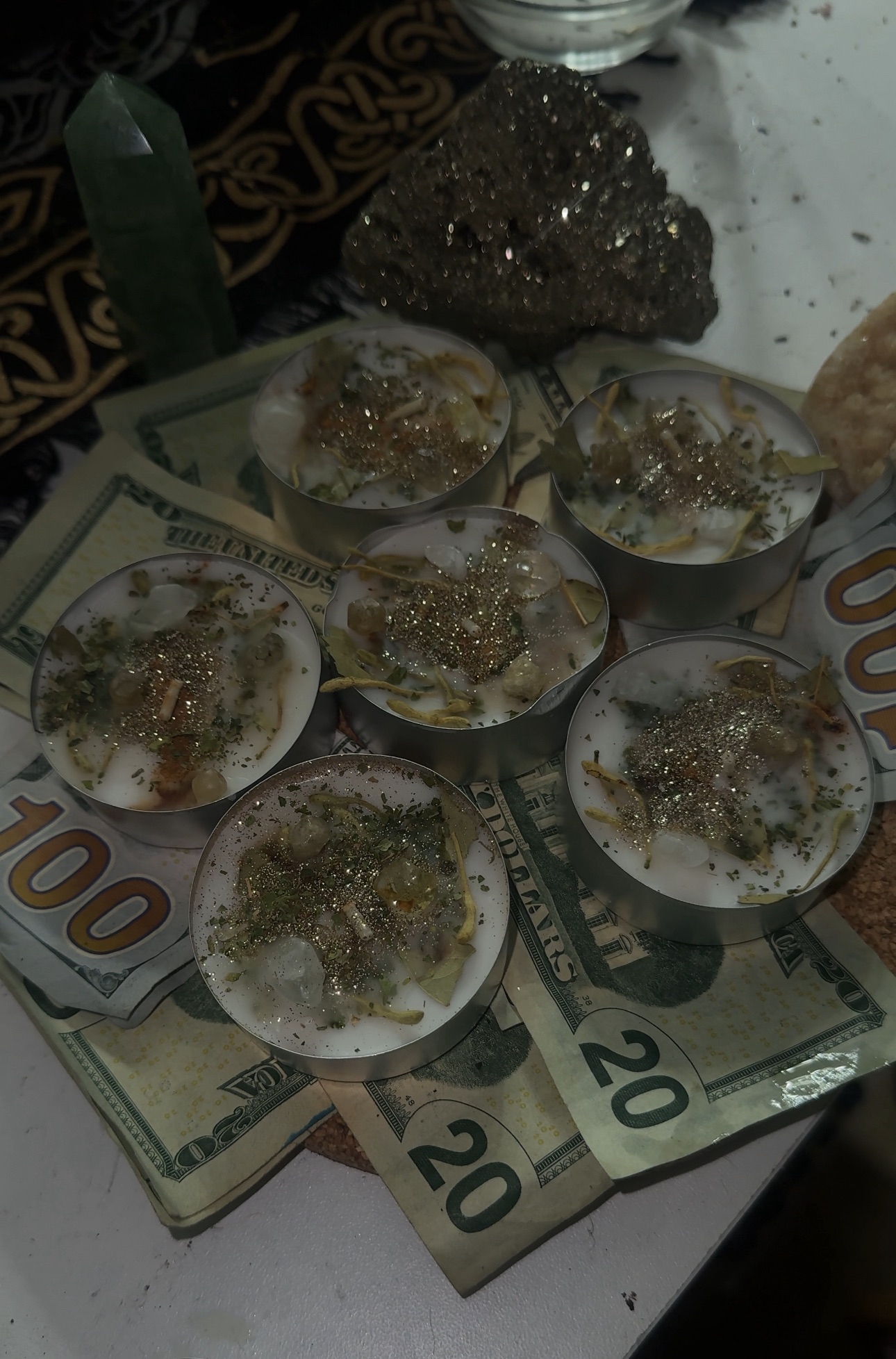 Pretty Paid Candle Pack — Set of 6 Jumbo Tealights