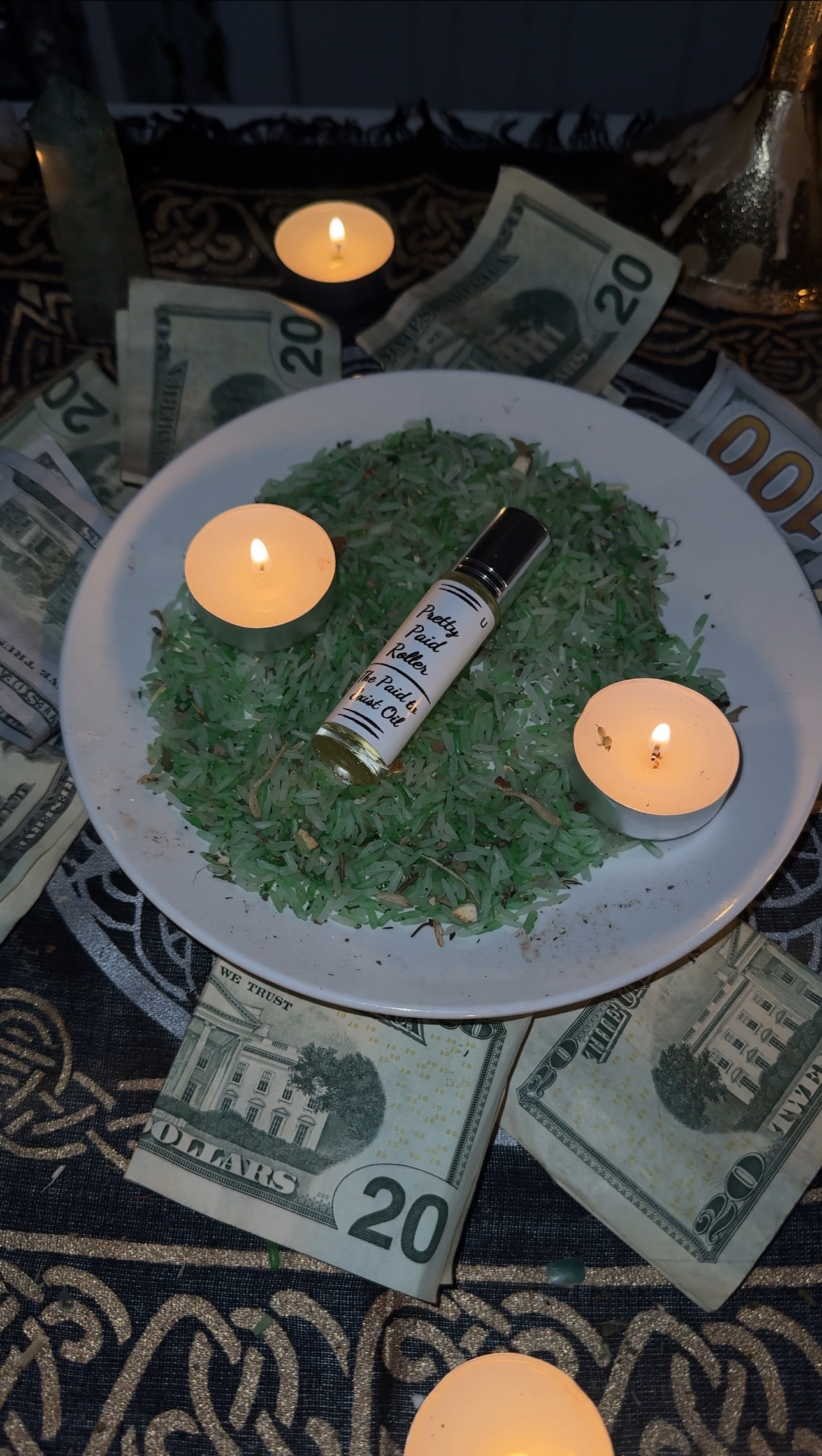 Pretty Paid Roller — The Paid to Exist Oil + Nighttime Subliminal