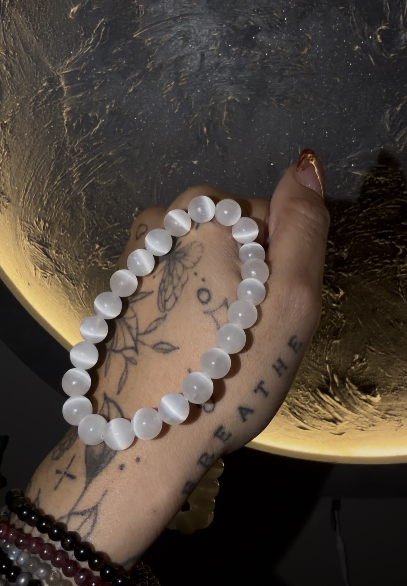 Selenite Crystal Bracelet